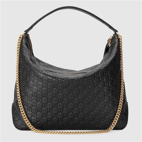 gucci signature large hobo|gucci hobo bag vintage.